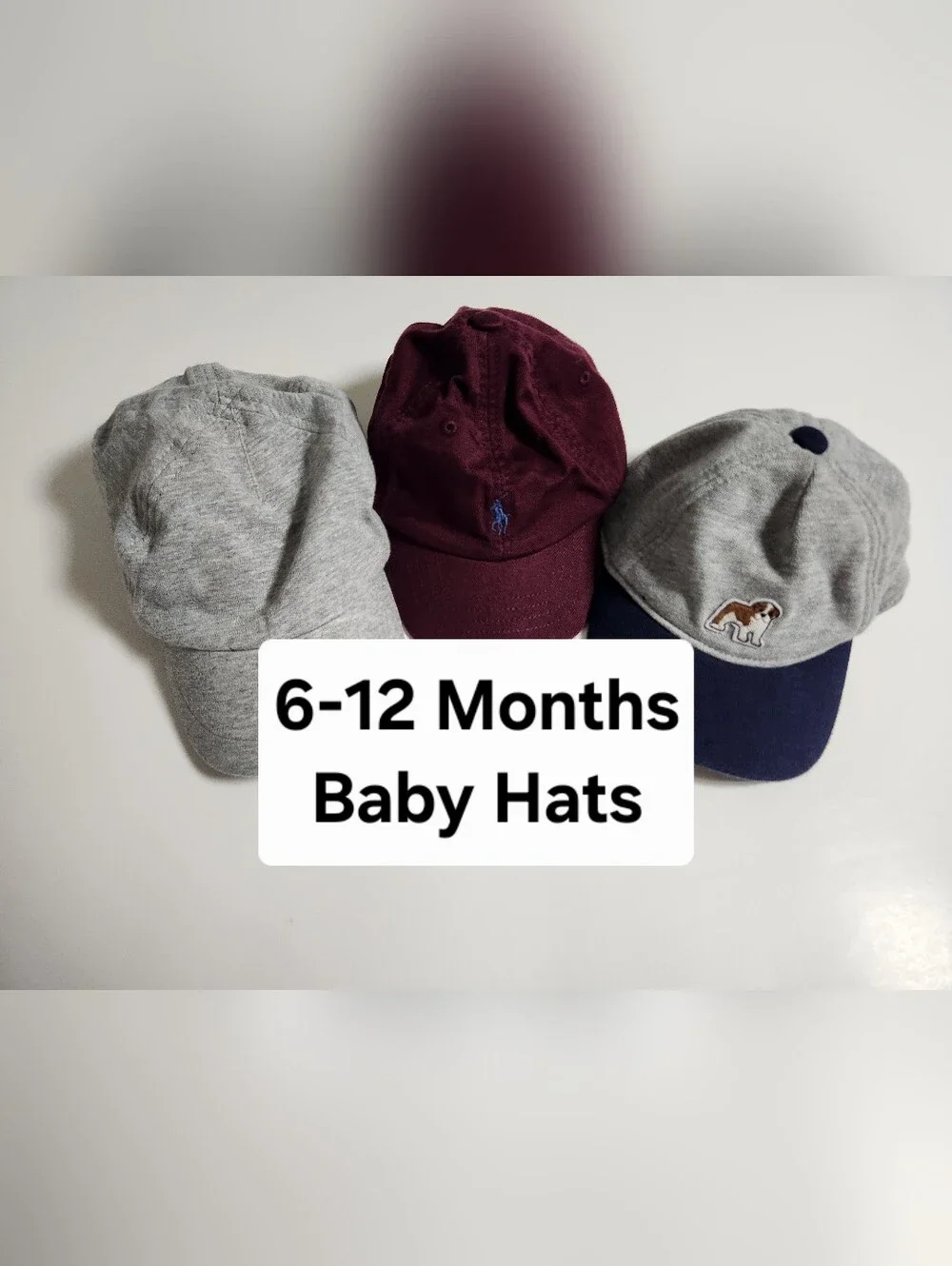 6-12 Months Polo Ralph Lauren Janie And Jack Baby Hats